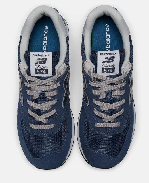 New Balance 574 Core Running Shoes – Extended Sizes for Big & Tall Men