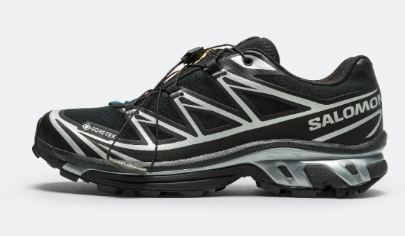 Salomon XT-6 GTX – Black / Footwear Silver