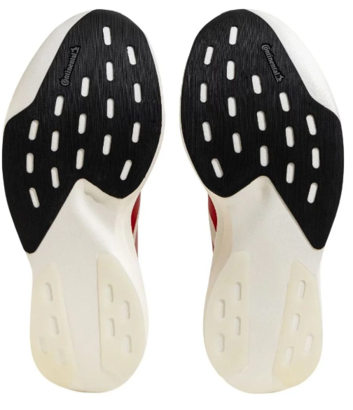 adidas Adizero Evo SL Men's Running Shoes – White / Red (JS1182)