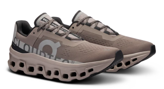 On Men's Cloudmonster 'Cinder | Fog' – Max-Cushion Running Shoe