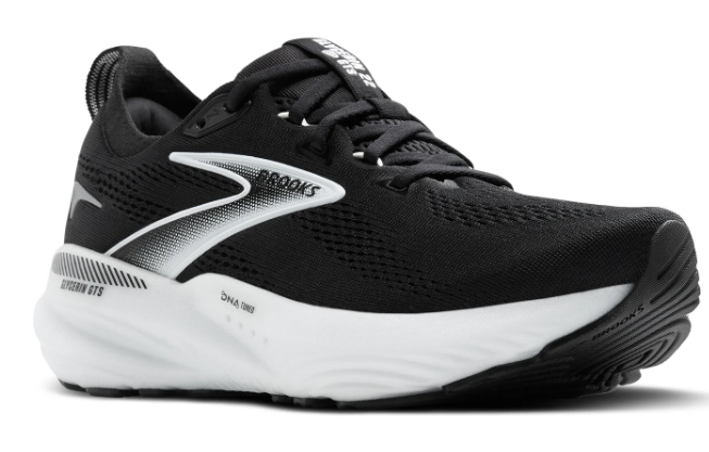 Brooks Glycerin GTS 22 Women's Running Shoe – Black / Grey / White