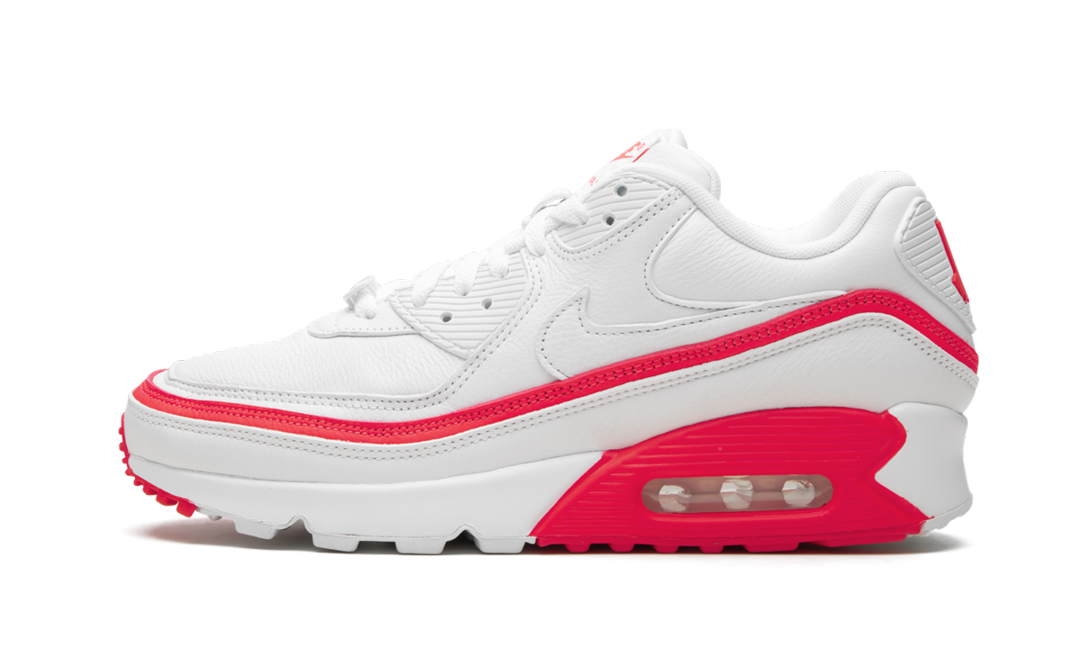 Air Max 90 / UNDFTD "Undefeated White/Red" CJ7197 103