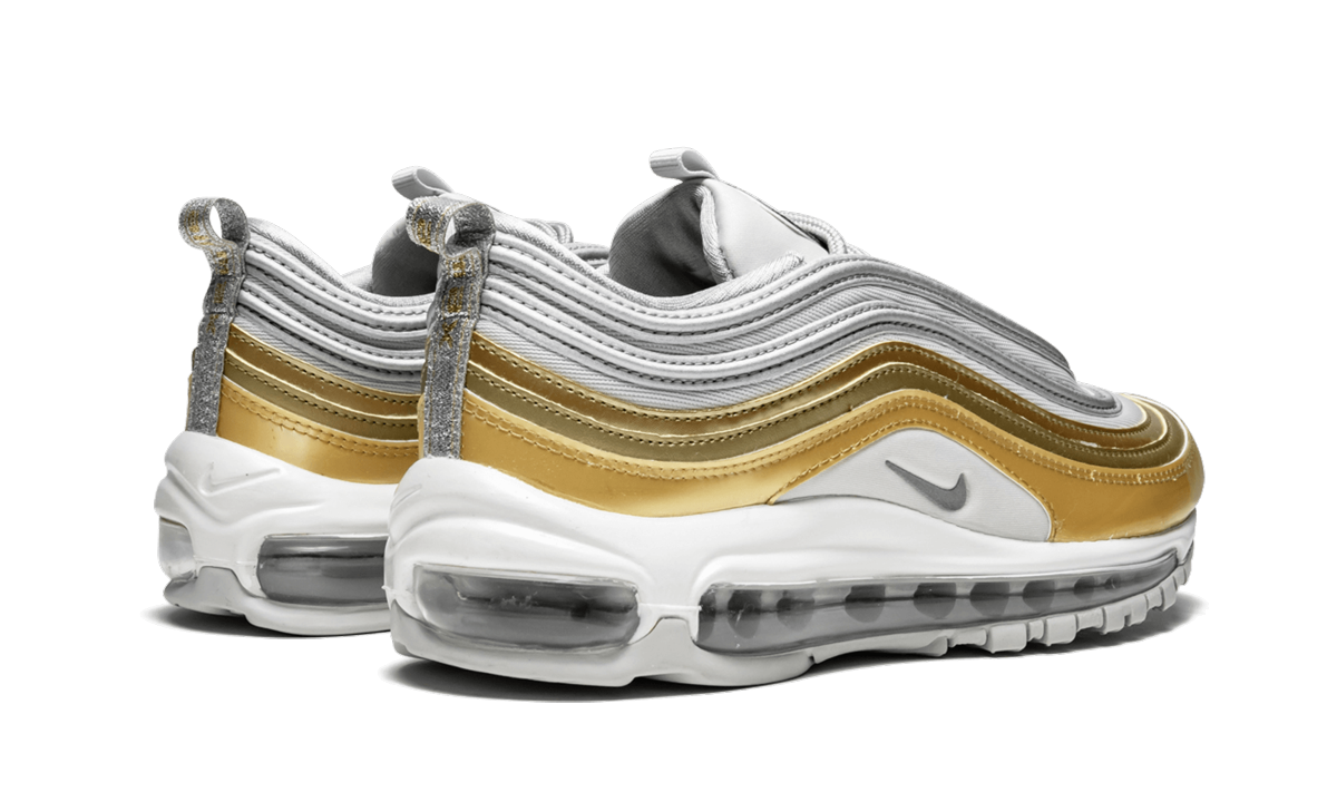 AIR MAX 97 SE WMNS "Metallic Gold/Metallic Silver" AQ4137 001